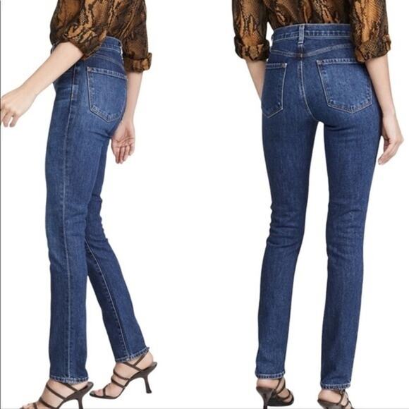 J Brand Ruby High Rise Cigarette Jeans in Romance 29 - Picture 1 of 10
